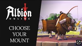 Escolha sua montaria em Albion online propaganda comercial anúncio [upl. by Shaylynn]