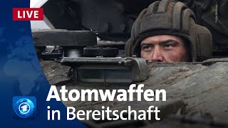 Krieg in der Ukraine  Russlands Atomwaffen in Alarmbereitschaft  Brennpunkt [upl. by Kered821]