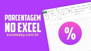 Como Calcular a Porcentagem no Excel  Passo a Passo [upl. by Yznyl]