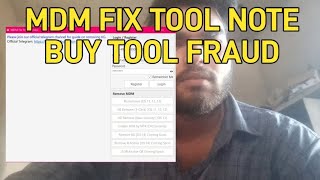 MDM FiX TOOL NOTE BUY TOOL [upl. by Enovi]