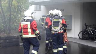 Hauptübung Feuerwehr Ittigen 2012 Teil 78 [upl. by Ajtak]