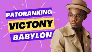 Patoranking ft Victony Babylon Official lyrics [upl. by Lydnek714]