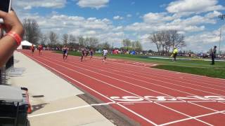 Hinkley senior Darrien Wells wins gold in 400 [upl. by Eremehc782]