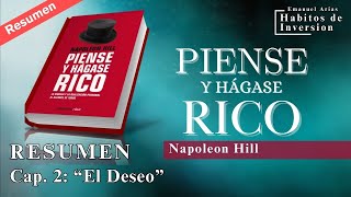 📚 quotPIENSE Y HÁGASE RICOquot  Cap 2 quotEl Deseoquot  Napoleon Hill [upl. by Ennahgem]