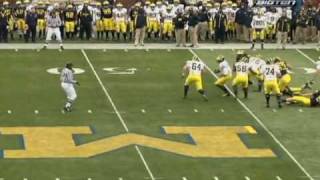 Devin Gardner Highlights Spring Game 2010 [upl. by Elocen]