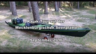 Kajak Tour Müritz und Mecklenburgische Seenplatte [upl. by Evette686]