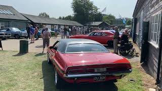 Brooklands American Day 2024 and 1970 Dodge Challenger [upl. by Patrick627]