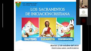 LOS SACRAMENTOS DE INICIACION CRISTIANA [upl. by Nylsor]