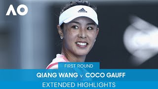 Qiang Wang v Coco Gauff Extended Highlights 1R  Australian Open 2022 [upl. by Dobson460]