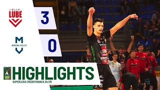 Cucine Lube Civitanova vs Valsa Group Modena  Superlega Credem Banca VBTV Match Highlights [upl. by Eiramanig]