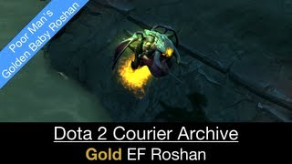 Dota 2 Courier Unusual Baby Roshan Ethereal Flame  207 171 49 Gold [upl. by Salokin22]