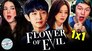 FLOWER OF EVIL 악의 꽃 Episode 1 Reaction  Lee Joongi  Moon Chaewon  Seo Hyunwoo  Jang Heejin [upl. by Rammaj]