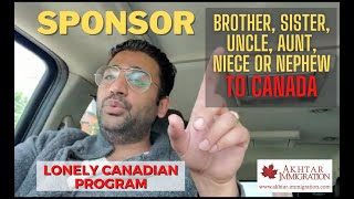 Sponsor your relatives to Canada 🇨🇦Brother Sister Aunt Uncle Niece Nephew Cousin Grandchild [upl. by Salem19]