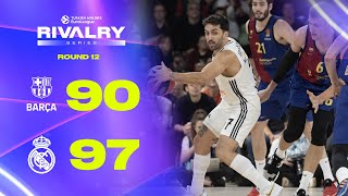 Double the OT TRIPLE the DRAMA  FC Barcelona  Real Madrid  BASKETBALL HIGHLIGHTS R12 202425 [upl. by Duke964]