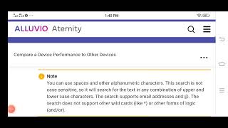 Compare a Device Performance to Other Devices  Aternity [upl. by Mona137]