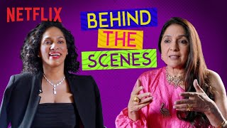 Masaba Masaba The Making Of  Masaba Gupta Neena Gupta  Netflix India [upl. by Kremer]