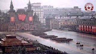 Victory Parade June 24 1945 Moscow USSR HQ restored  Парад Победы 1945 [upl. by Merow]