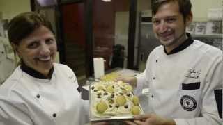 Creating Baci di Dama Gelato [upl. by Denver]