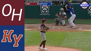 Ohio vs Kentucky  LLWS Great Lakes Regional Elimination Game  2023 LLWS Highlights [upl. by Alex629]