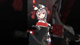 【MMD】【Vtuber】沙花叉クロヱちゃんの鈍痛ザムザ🍎【4K】shorts [upl. by Brine542]