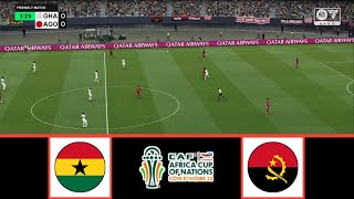 GHANA VS ANGOLA  AFRICA CUP OF NATIONS 20242026  FOOTBALL LIFE 2024 [upl. by Clippard265]