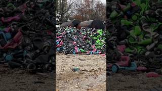 That’s a lot of scrap hoverboards scrapping scrapyard junkjournal [upl. by Arfihs]