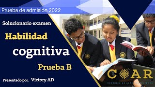 SOLUCIONARIO EXAMEN B COAR 2022 EXAMEN COAR RESUELTO [upl. by Becca]