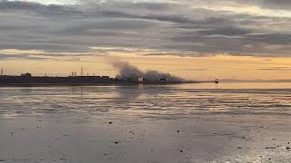 Longannet chimney demolition Aedan’s video 9 December 2021 [upl. by Vasilek]