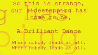 The Brilliant Dance  Dashboard Confessional  With Lyrics [upl. by Oirrad]