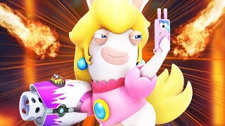 RABBID PEACH IS BACK  Mario  Rabbids Kingdom Battle 22 [upl. by Marpet]