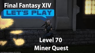 FFXIV Stormblood Miner lvl 70 Quest Pummelite [upl. by Itch586]