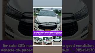 For sale innova crysta 2018 modal good conditions vehicle all pepars force more details 📞9121454570 [upl. by Finstad]