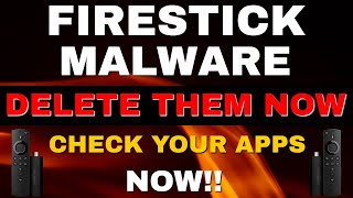 WARNING  REMOVE MALWARE FROM YOUR FIRESTICK NOW [upl. by Regnig]