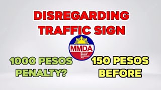 1000 Pesos traffic violation mmda trafficviolation [upl. by Bacchus506]