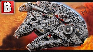 SHE IS HERE LEGO Star Wars 75192 UCS Millennium Falcon Officially Announced [upl. by Atteynot887]