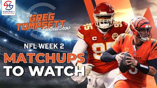 NFL Week 2 Matchups to Watch For  TGTFS [upl. by Bethena]