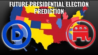 Future 2040 Presidential Election Map Prediction [upl. by Nwadrebma]