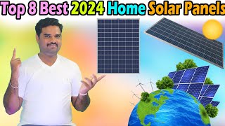 ✅ Top 8 Solar Panels In India 2024 With Price Home Solar Panels Review amp Comparison [upl. by Nnylaf]