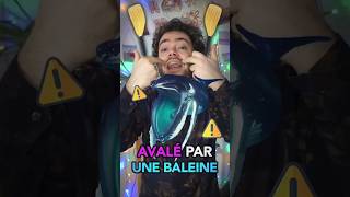 🐋😱 ÊTRE AVALÉ PAR UNE BALEINE 😱🐋 shorts nature baleine ocean [upl. by Cam]