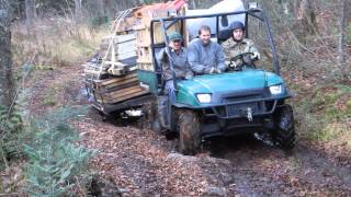 Polaris Ranger 6x6  hauling [upl. by Aened]