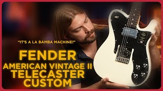 Worth The Wait  Fender American Vintage II Telecaster Custom Review  Finally [upl. by Kery]