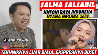 SALMA at ISTANA NEGARA ❗ REACTION ❗ HUFFTEKHNIK amp EKSPRESINYABUSET [upl. by Garda]