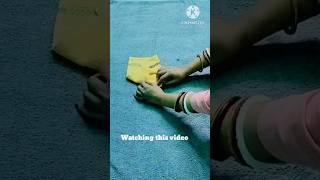 How to make a towel Folding subscribe trending ytshorts viralvideo foldingtips shorts [upl. by Neelyaj]