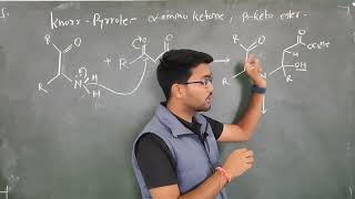 knorr pyrrole synthesis [upl. by Hillari]