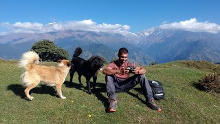 Pindari Glacier Trek Kharkiya Khati and Dhakuri Pass [upl. by Alleuol857]