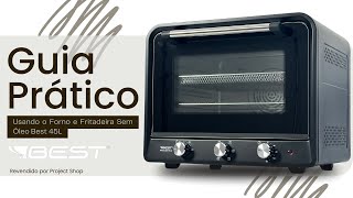 Forno Eletrico Fritadeira Air Fryer Oven 45l Tamanho Familia [upl. by Lesley]