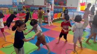 Kids group game Children lets play together [upl. by Elfstan]