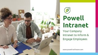 Inform engage and empower employees with Powell Intranet your corporate communications solution [upl. by Nahsaj]