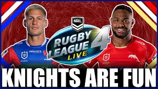 Newcastle Knights ELIMINATE the Dolphins From The Finals on RLL4  NRL Round 27 [upl. by Nichola]