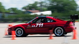 2GR MR2 Autocross  MOWOG 5 6924 [upl. by Einnahpets]